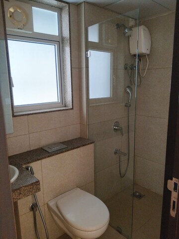 Bathroom in 2 BHK Apartment at LnT Veridian, Powai – for Rent