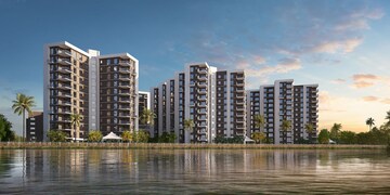 2 BHK Apartment – Exterior View View at Unimark Riviera, Uttarpara Kotrung - for Sale