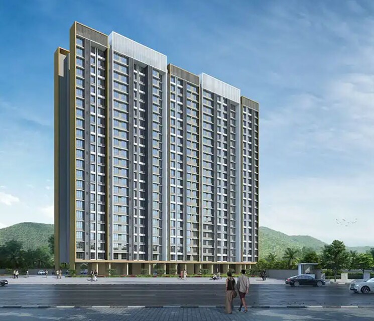 Exterior View, green-square 1 Bedroom 346 Sq.Ft. Apartment In Kasarvadavali Thane 8114443