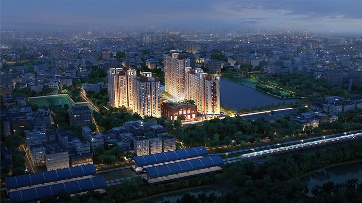 Exterior View, sugam-urban-lakes 3 Bedroom 1009 Sq.Ft. Apartment In Konnagar Kolkata 8114455