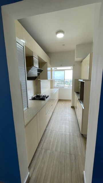 Kitchen in 3 BHK Apartment at DLF Westend Heights New Town, Akshayanagar – for Sale