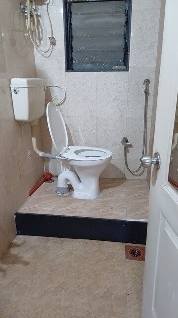 Bathroom in 1 BHK Apartment at Sector 5 Ghansoli – for Rent