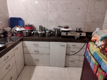 Kitchen in 2 BHK Apartment at Seawoods – for Sale