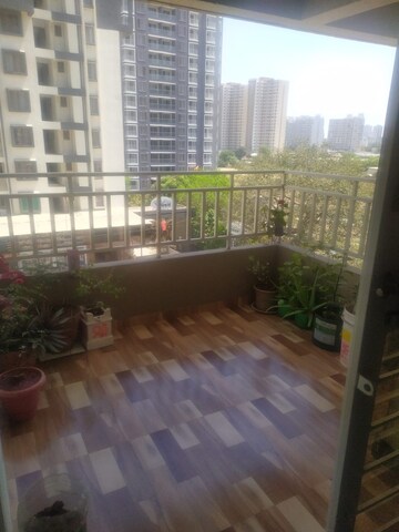 Balcony in 3 BHK Apartment at Sree Mangal Wisteriaa, Wakad – for Rent