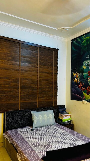 Bedroom in 3 BHK Builder Floor at Dhakoli Village – for Sale