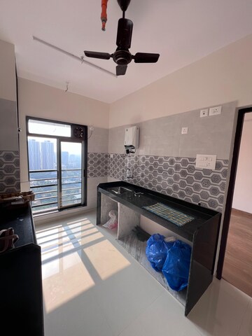 Kitchen in 1 BHK Apartment at Sanghvi S3 Ecocity Orchid, Mahajanwadi – for Rent
