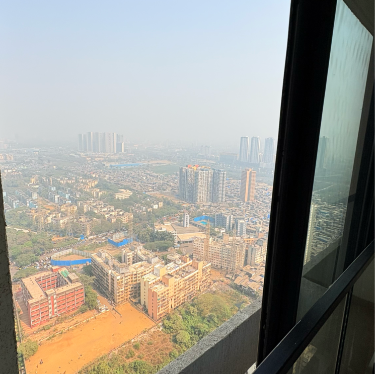 Balcony, dosti-eastern-bay-phase-1 2 Bedroom 545 Sq.Ft. Apartment In Loyld's Estate Mumbai 8114832