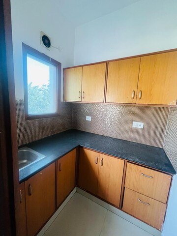 Kitchen in 1 BHK Builder Floor at Ansal Sushant Lok I, Sector 43 – for Rent