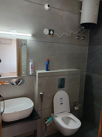Bathroom in 2 BHK Builder Floor at Sector 15 – for Rent