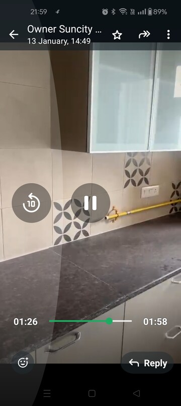 Kitchen in 4 BHK Apartment at ATS Triumph, Sector 104 – for Rent