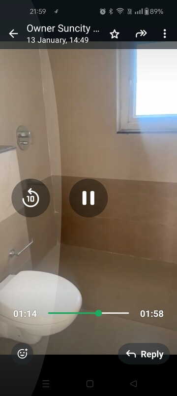 Bathroom in 4 BHK Apartment at ATS Triumph, Sector 104 – for Rent