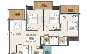 3.5 BHK Apartment For Sale in Nirala Trio, Tech Zone 4 Greater Noida