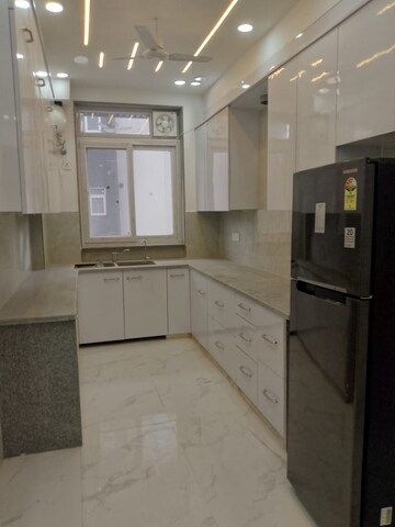 Kitchen in 3 BHK Builder Floor at Sushant Lok 2, Sector 57 – for Rent