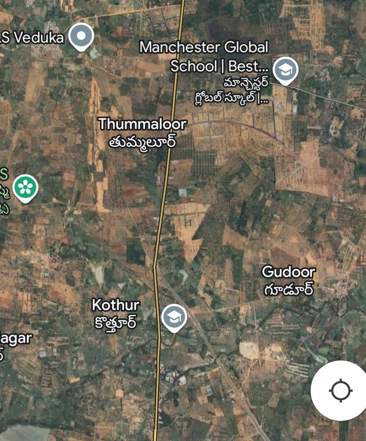 Map Location, gudoor  200 Sq.Yd. Plot In Gudoor Hyderabad 8114943
