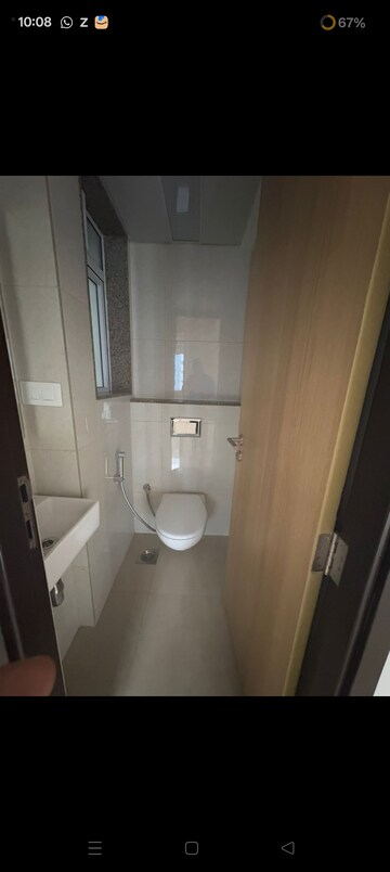 Bathroom in 1 BHK Apartment at LnT Veridian, Powai – for Rent