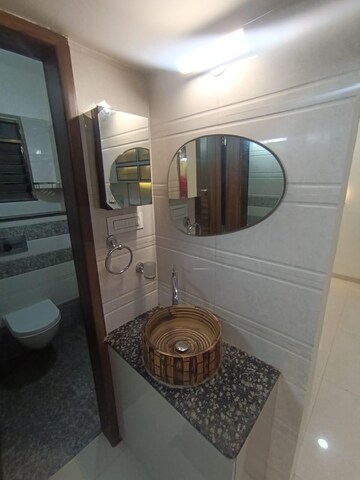 Bathroom in 2 BHK Apartment at Mittal Sun Grandeur, Bavdhan – for Rent