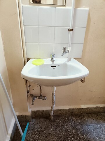 Bathroom in 2 BHK Apartment at Mittal Sun Grandeur, Bavdhan – for Rent