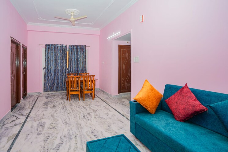Living Room, manikonda 3 Bedroom 1850 Sq.Ft. Apartment In Manikonda Hyderabad 8114949