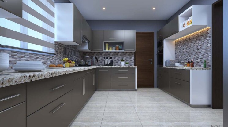 Kitchen, prima-paradisoo 4 Bedroom 2675 Sq.Ft. Villa In Bachupally Hyderabad 8114967