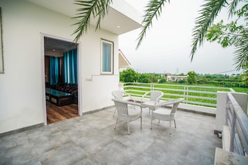 Staircase in 5 BHK Villa at Green Farms, Damdma – for Sale