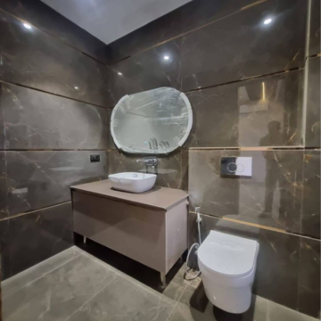 Bathroom in 4 BHK Builder Floor at Ansal API Esencia, Sector 67 – for Sale