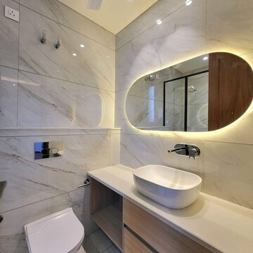 Bathroom in 4 BHK Builder Floor at Ansal API Esencia, Sector 67 – for Sale