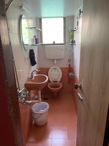 Bathroom in 2 BHK Apartment at Rodhol Apartment, Bandra West – for Rent