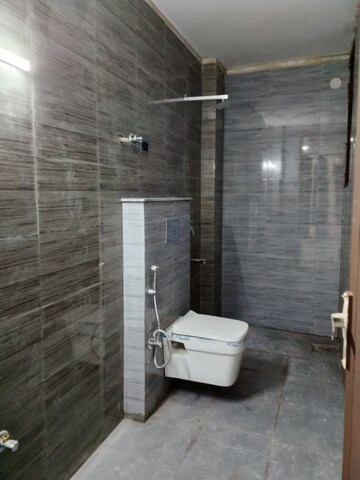 Bathroom in 1 BHK Builder Floor at Saket – for Rent
