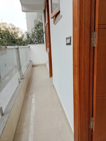 Balcony in 3 BHK Builder Floor at Saket – for Rent