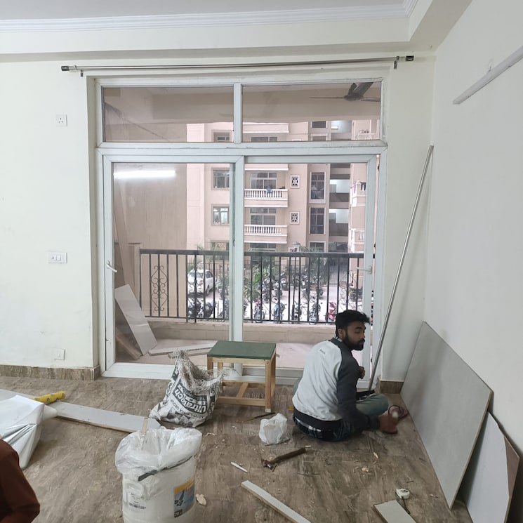 Living Room, sikka-karmic-greens 3 Bedroom 1910 Sq.Ft. Apartment In Sector 78 Noida 8115038