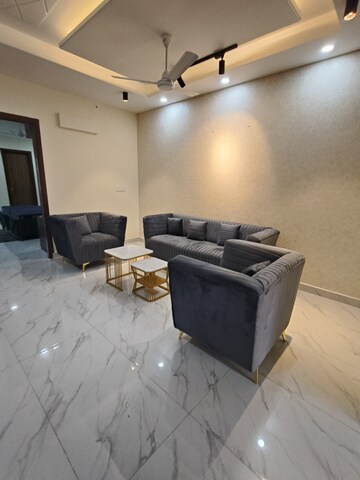 Master Bedroom in 3 BHK Builder Floor at Aerocity – for Rent