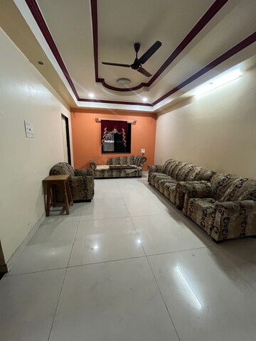 Living Room in 2 BHK Apartment at Wadgaon Sheri – for Rent