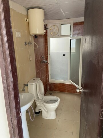 Bathroom in 2 BHK Apartment at Mahagun Mywoods, Sector 16c Greater Noida – for Rent