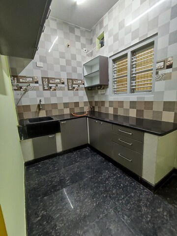 Staircase in 2 BHK Builder Floor at Btm Layout – for Rent