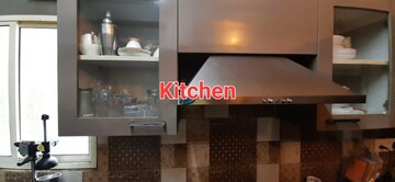 Kitchen in 3 BHK Builder Floor at Unitech South City II, Sector 50 – for Rent
