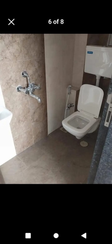 Bathroom in 1 BHK Apartment at Sethia Aashray Phase 1, Kandivali East – for Rent