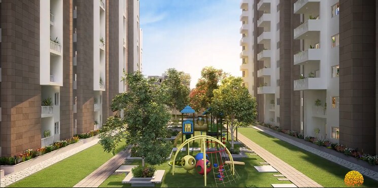 Garden, ambience-courtyard 2.5 Bedroom 1340 Sq.Ft. Apartment In Manikonda Hyderabad 8115441