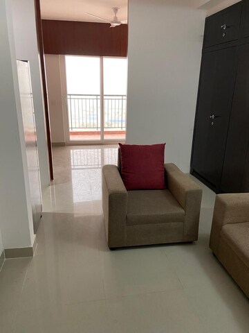 Living Room in 1 BHK Apartment at Eldeco Edge, Sector 119 – for Rent