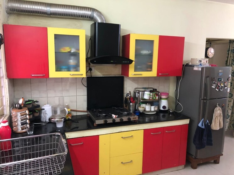 Kitchen, alaknanda-apartment-gomti-nagar 3 Bedroom 1700 Sq.Ft. Apartment In Gomti Nagar Lucknow 8115687