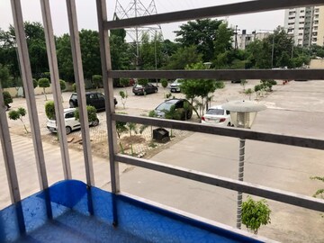 Balcony in 3 BHK Apartment at Alaknanda Apartment Gomti Nagar, Gomti Nagar – for Rent