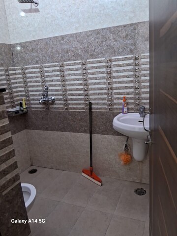Bathroom in 3 BHK Builder Floor at Motiaz Royal Citi, Ambala Highway – for Sale