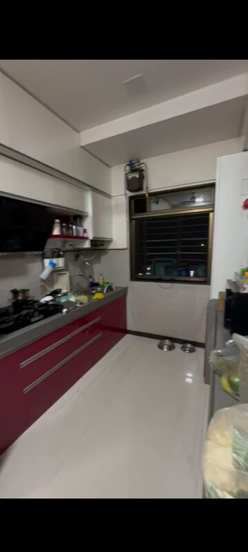 Kitchen in 3 BHK Apartment at Acme Ozone, Manpada – for Rent