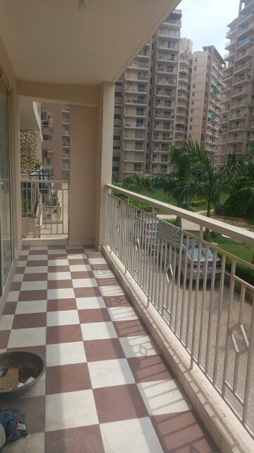 Balcony in 2 BHK Apartment at Shree Vardhman Green Court, Sector 90 – for Rent