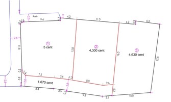 Plot For Resale in Pipinmoodu Thiruvananthapuram  8116013