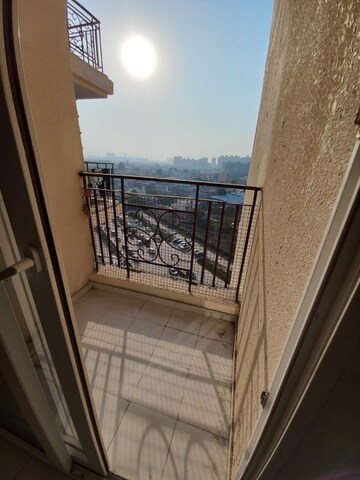 Balcony in 2 BHK Apartment at Signature Global The Millennia, Sector 37d – for Rent