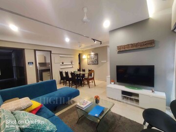 Living Room in 2 BHK Apartment at Kalpataru Woods Ville, Powai – for Rent