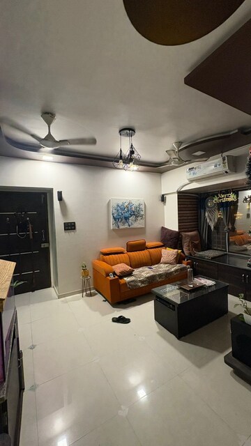 Living Room in 1 BHK Apartment at Sadguru Paradise, Mira Road – for Rent