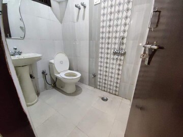 Bathroom in 2 BHK Builder Floor at Chattarpur – for Rent