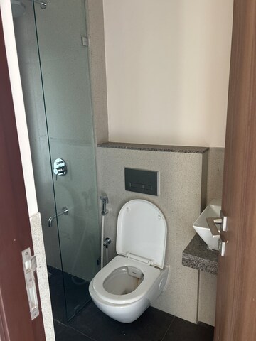 Bathroom in 2 BHK Apartment at Piramal Vaikunth, Balkum Pada – for Rent