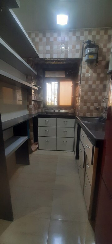 Kitchen in 1 BHK Apartment at Montana CHS, Andheri West – for Rent